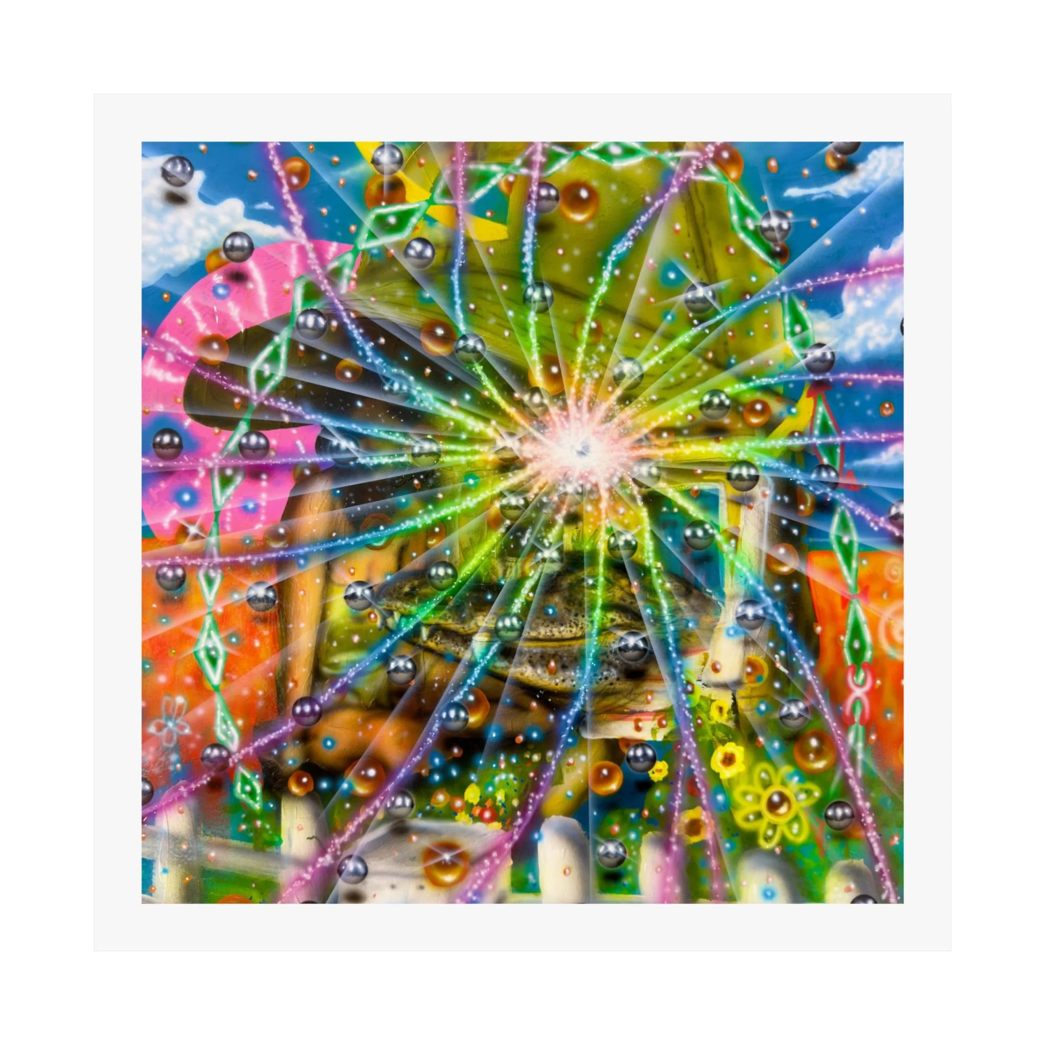 A White Picket Fence and Pumpkin Spice Ayahuasca (prints)