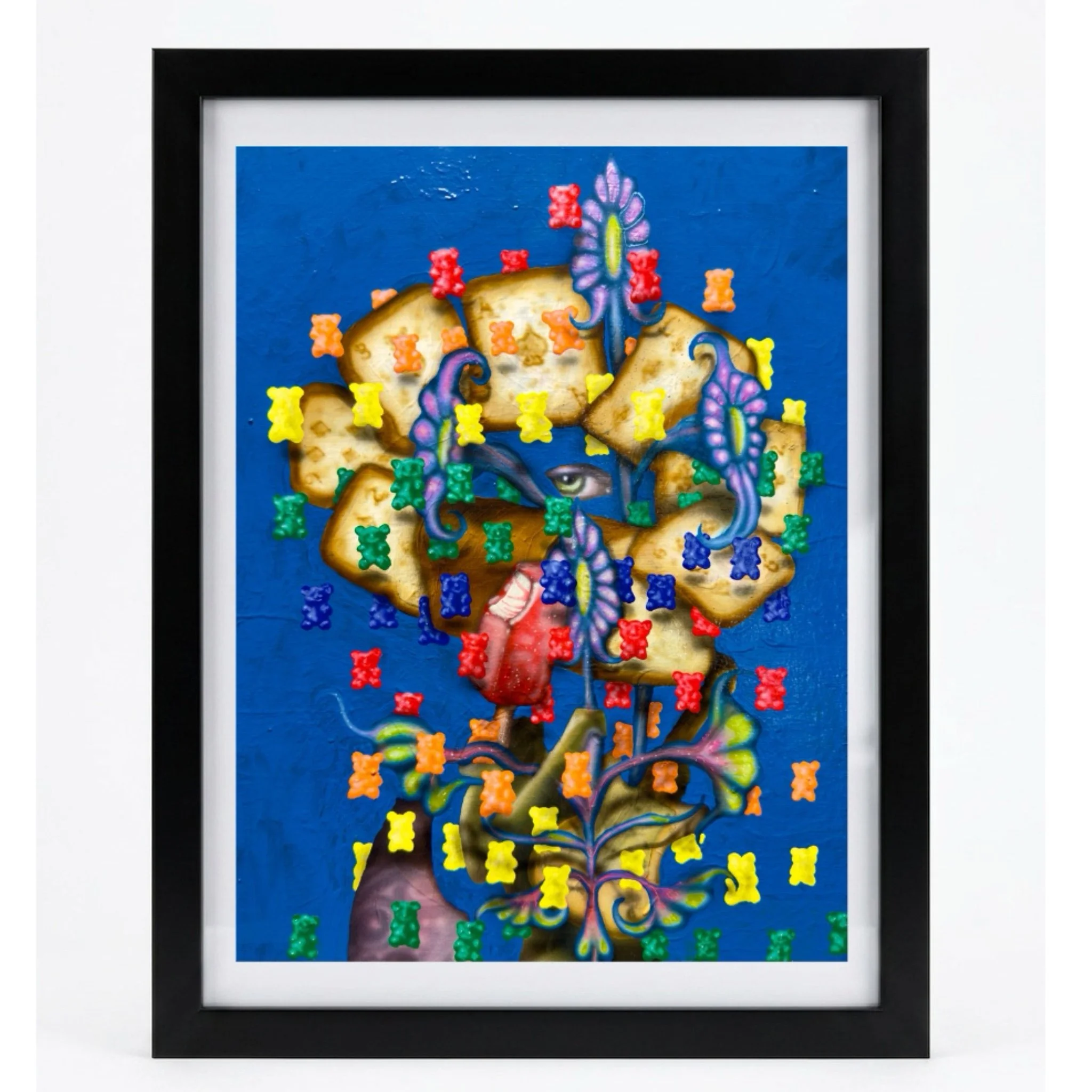 Square Framed The Burden of a Biological Royal Flush.JPG
