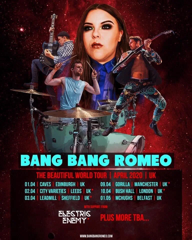 Electric Enemy Announced As Support Act For Bang Bang Romeo's Upcoming UK Tour 