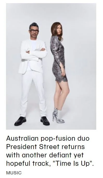 President Street's 'Time Is Up' premieres with Wonderland