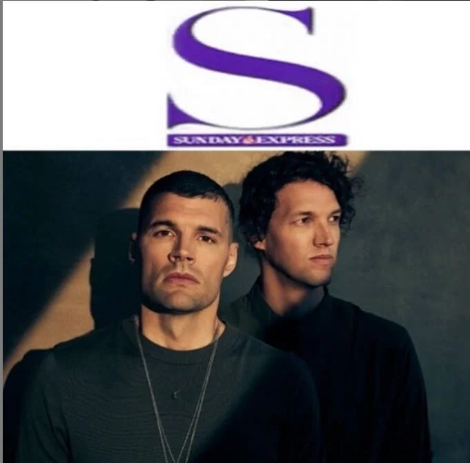 for KING &amp; COUNTRY secure coverage in The Sunday Express