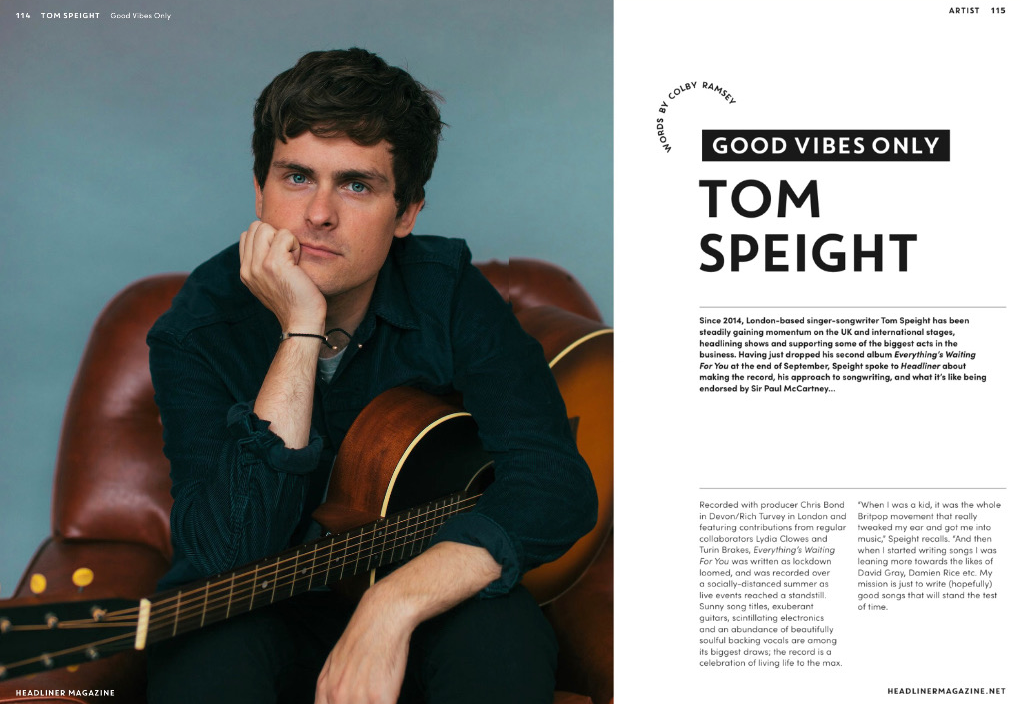 Headliner: Tom Speight on Songwriting With Sir Paul McCartney 