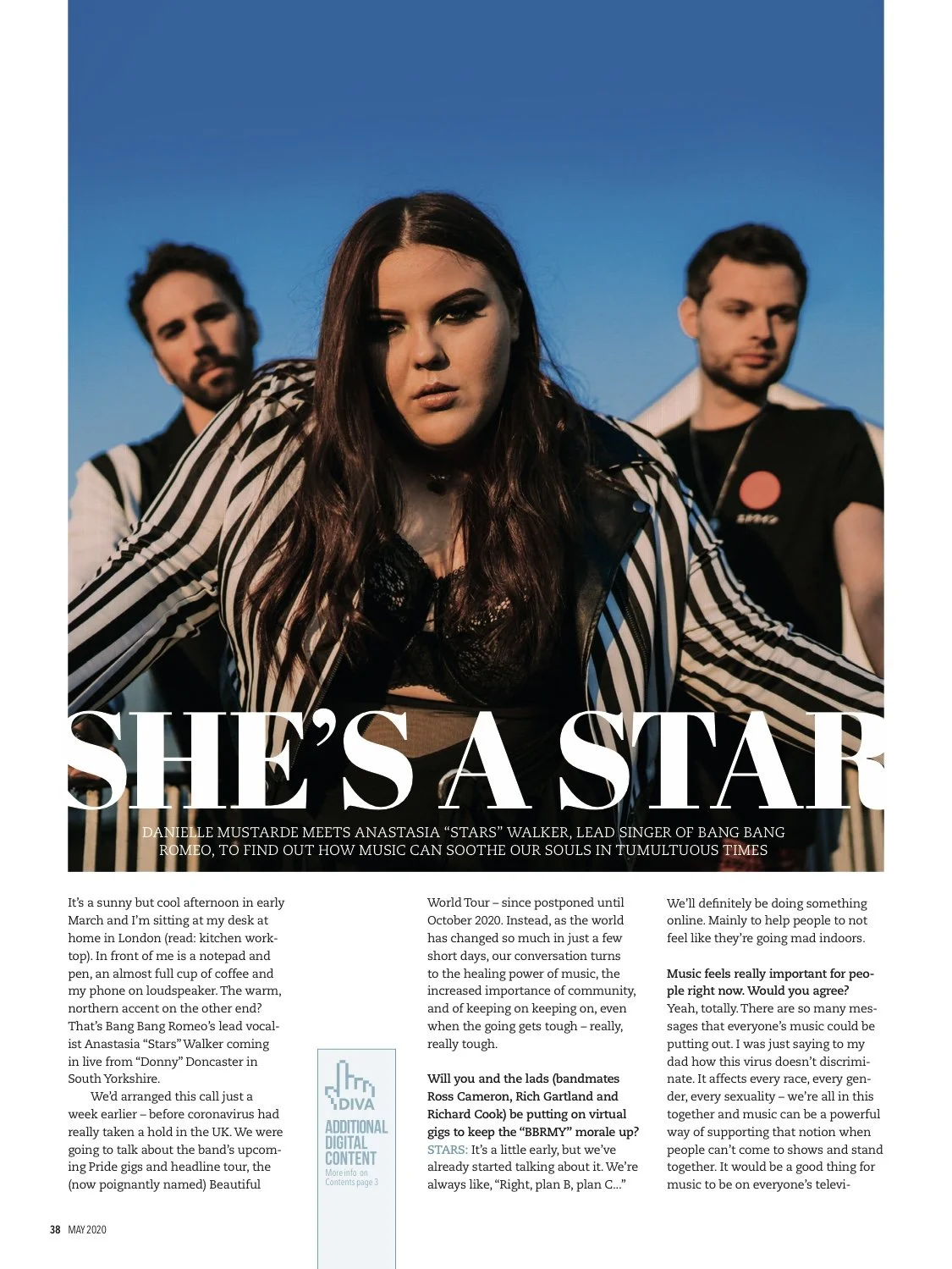 DIVA features Bang Bang Romeo 