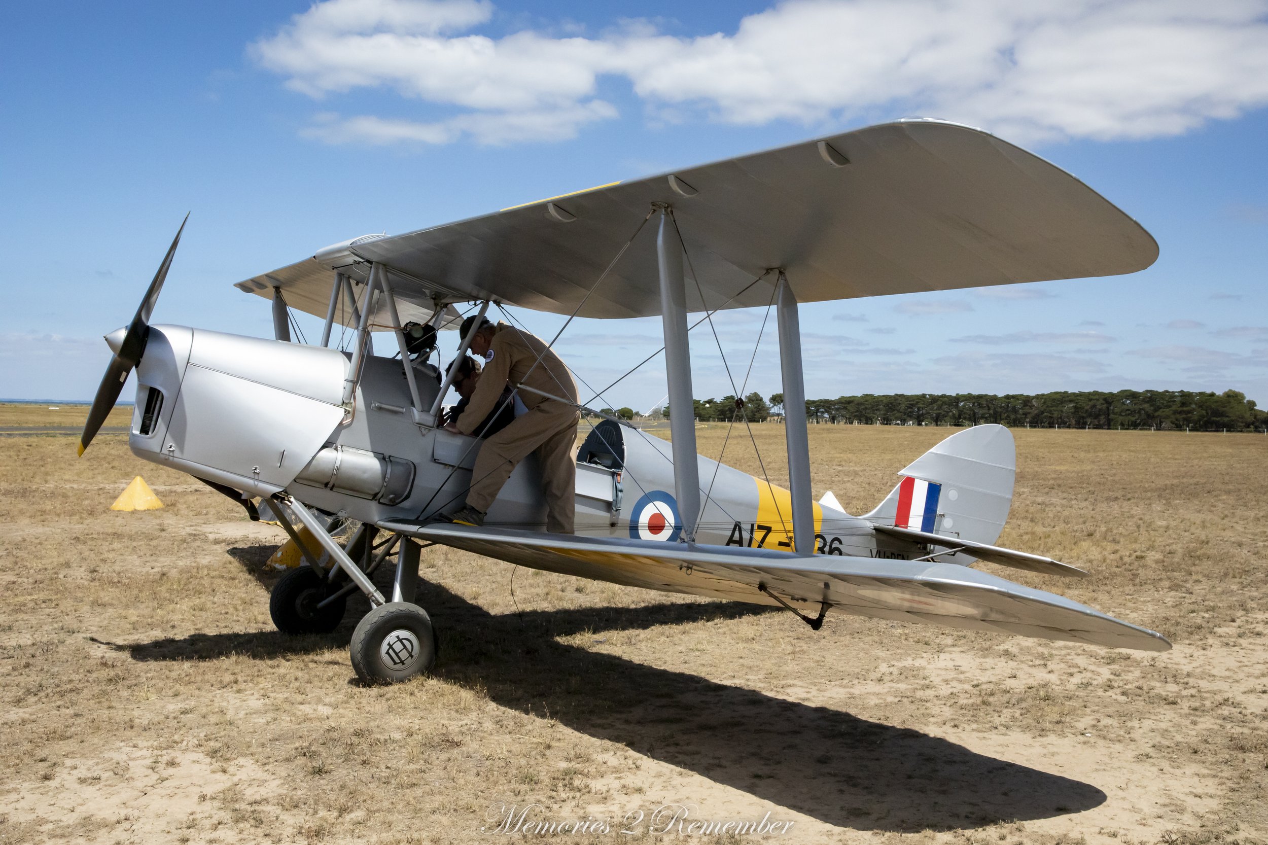 Tiger Moth Aerial Flight 2019