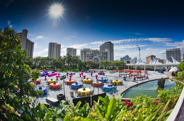 Hawaii Convention Centre Rooftop Garden