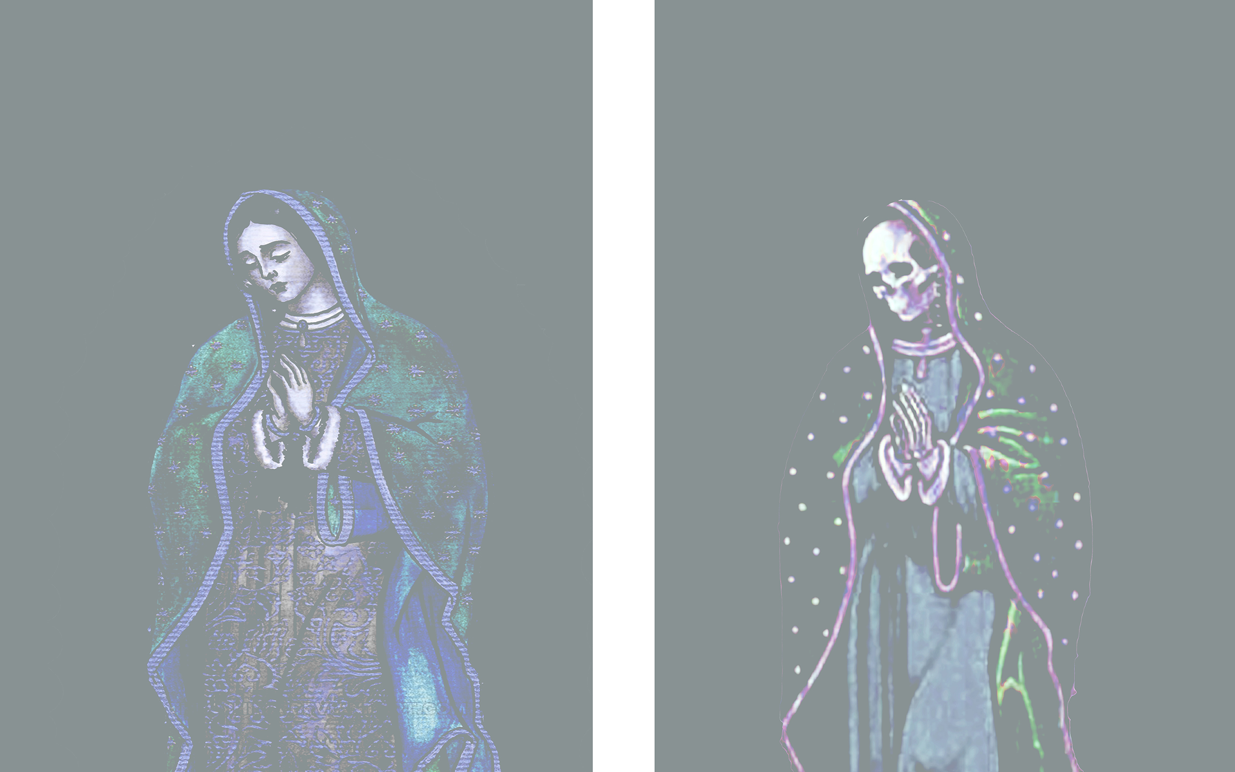 Virgin of Guadalupe & Santa Muerte