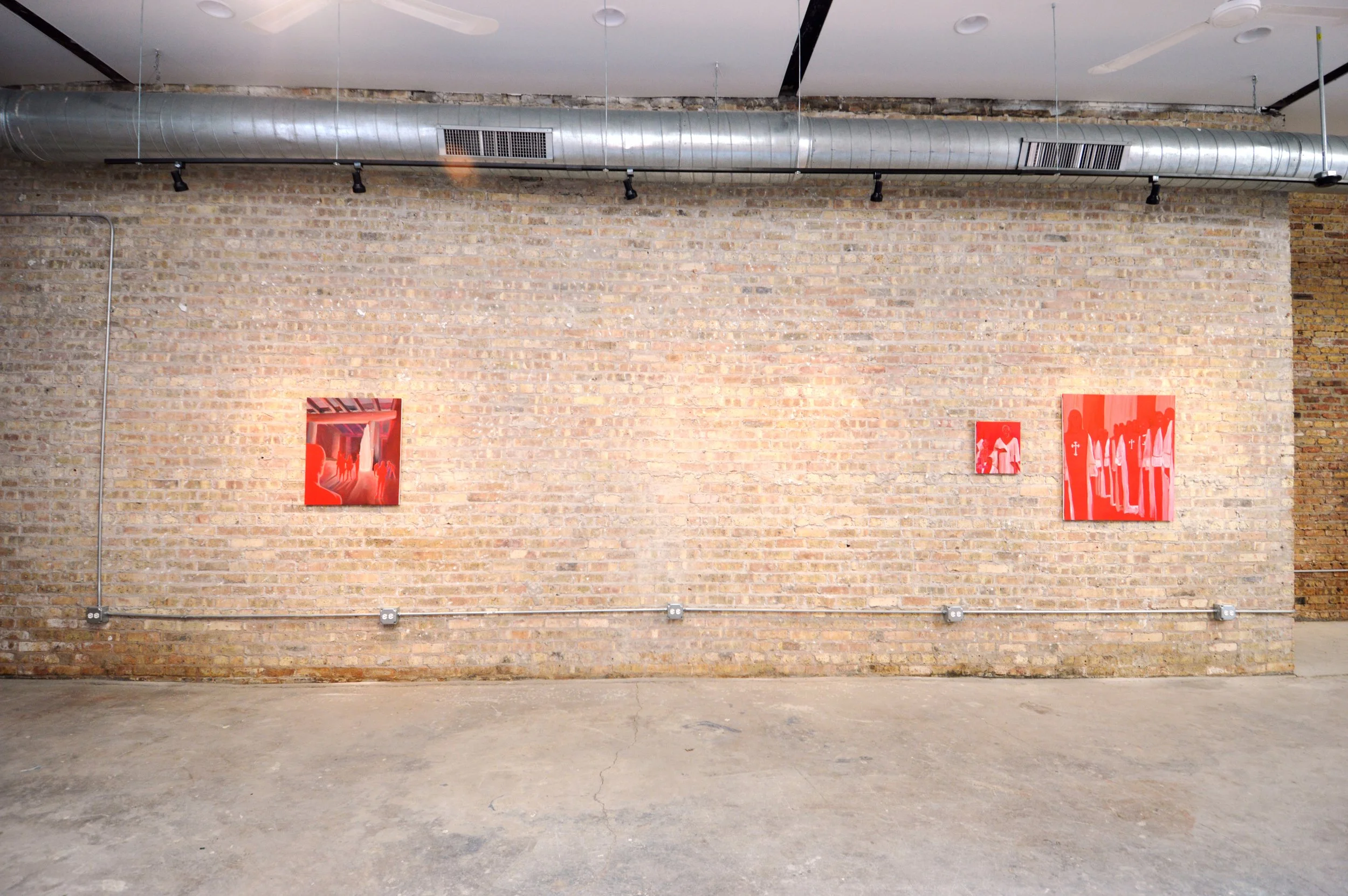 Installation view: "We have always been ending," Belong Gallery, Chicago, 2021