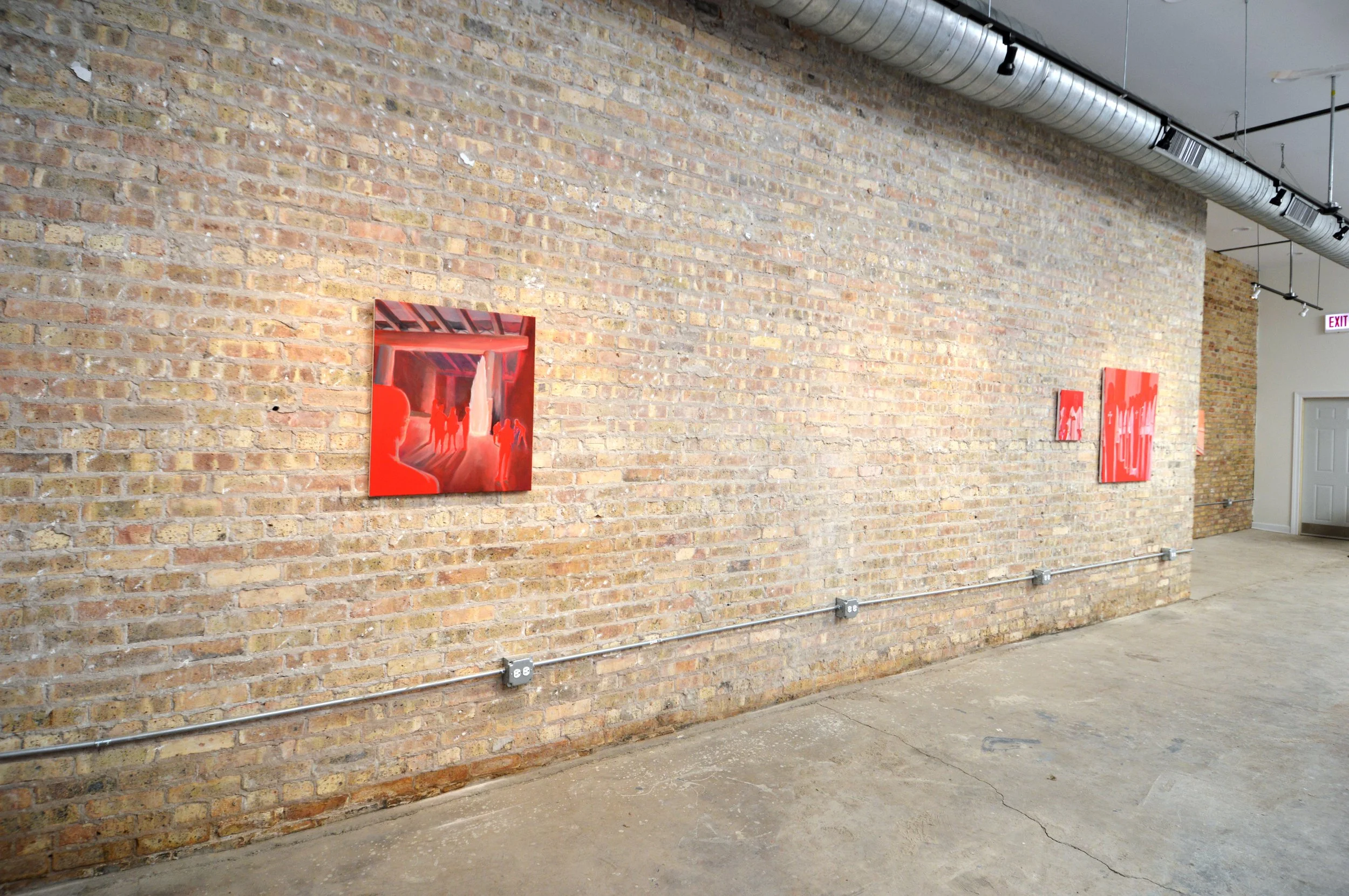Installation view: "We have always been ending," Belong Gallery, Chicago, 2021