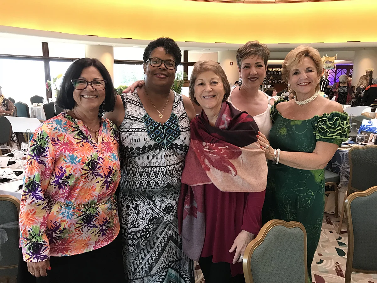 Members of the West Maui task force enjoying a girls night out to support the mission of Women Helping Women at their annual fundraiser. (March 11, 2018)