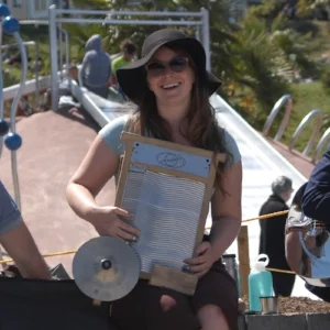 Playing music in the park!