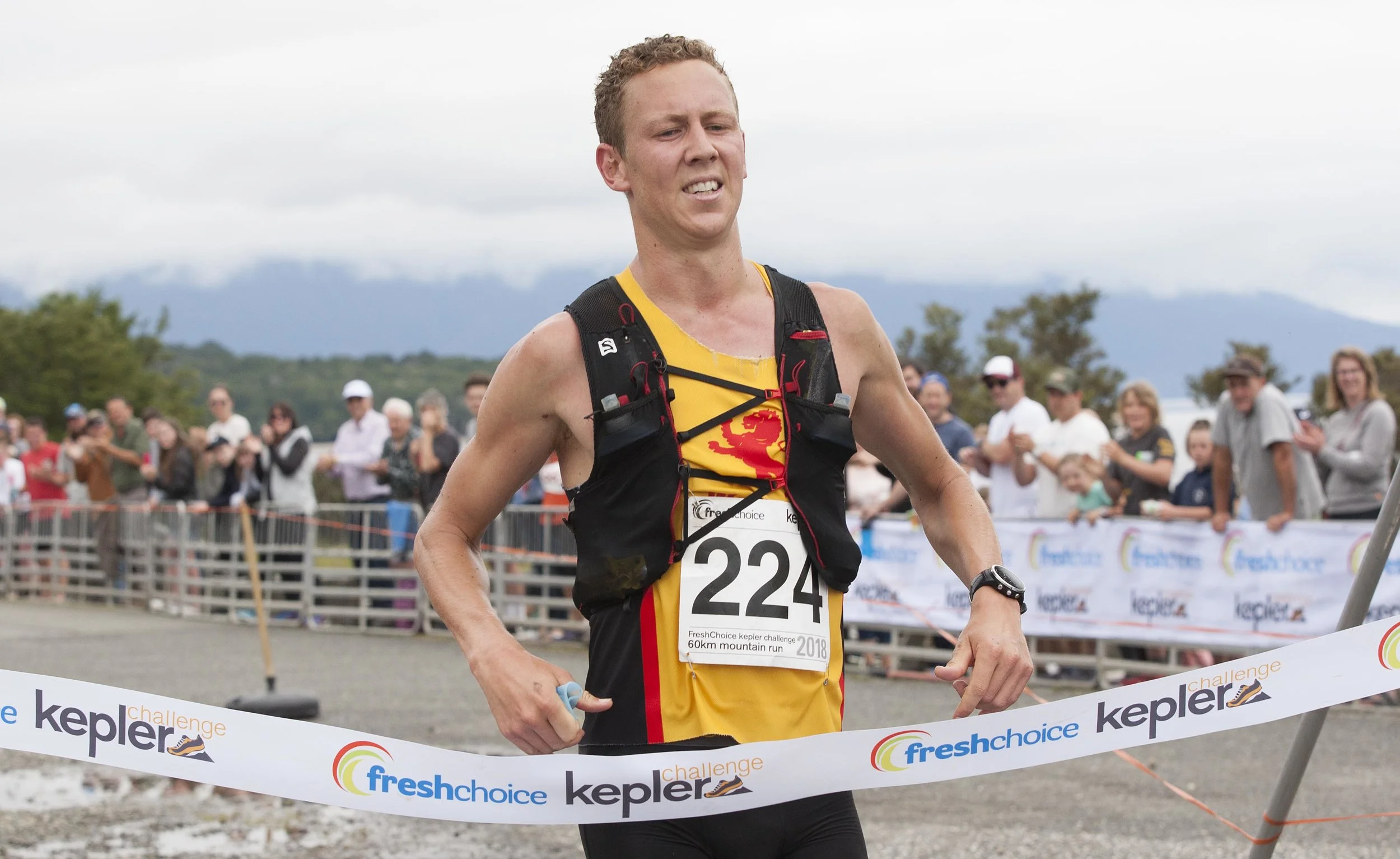 Photo: Kepler Challenge winner Daniel Jones. Pic: Barry Harcourt