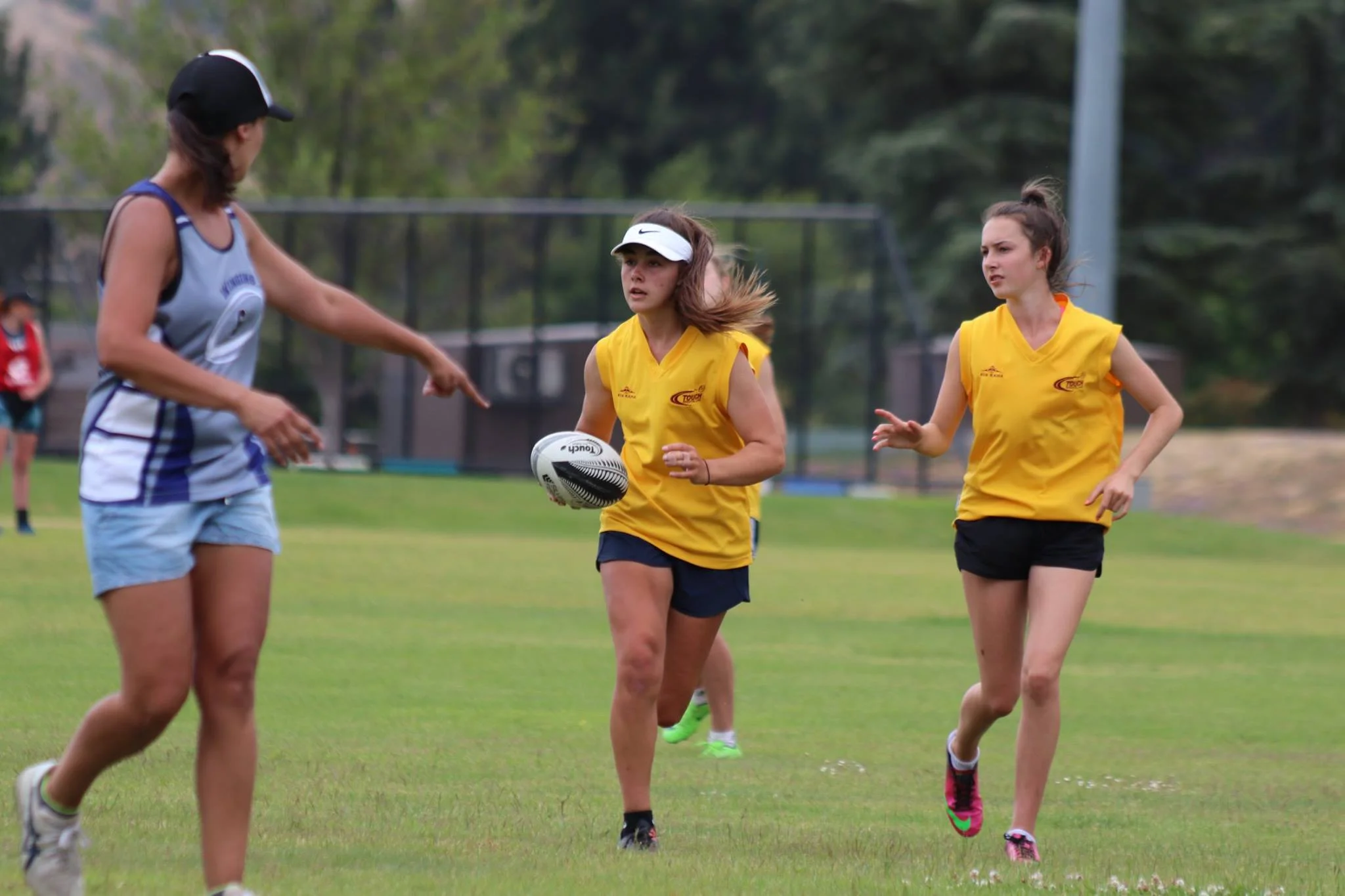 Photo: Tia Fowle and Riley Ballantyne. Pic: Tracy van der Straaten