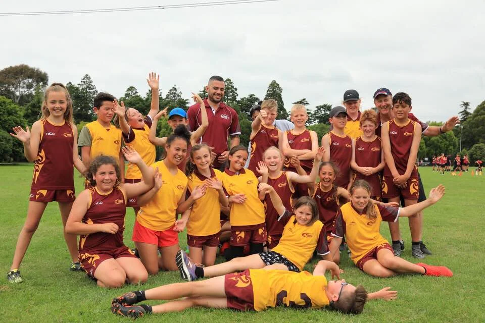 Photo: The Southland U12 Mixed teams who played at the SI IPS in December 2018. Pic: Tracy van der Straaten