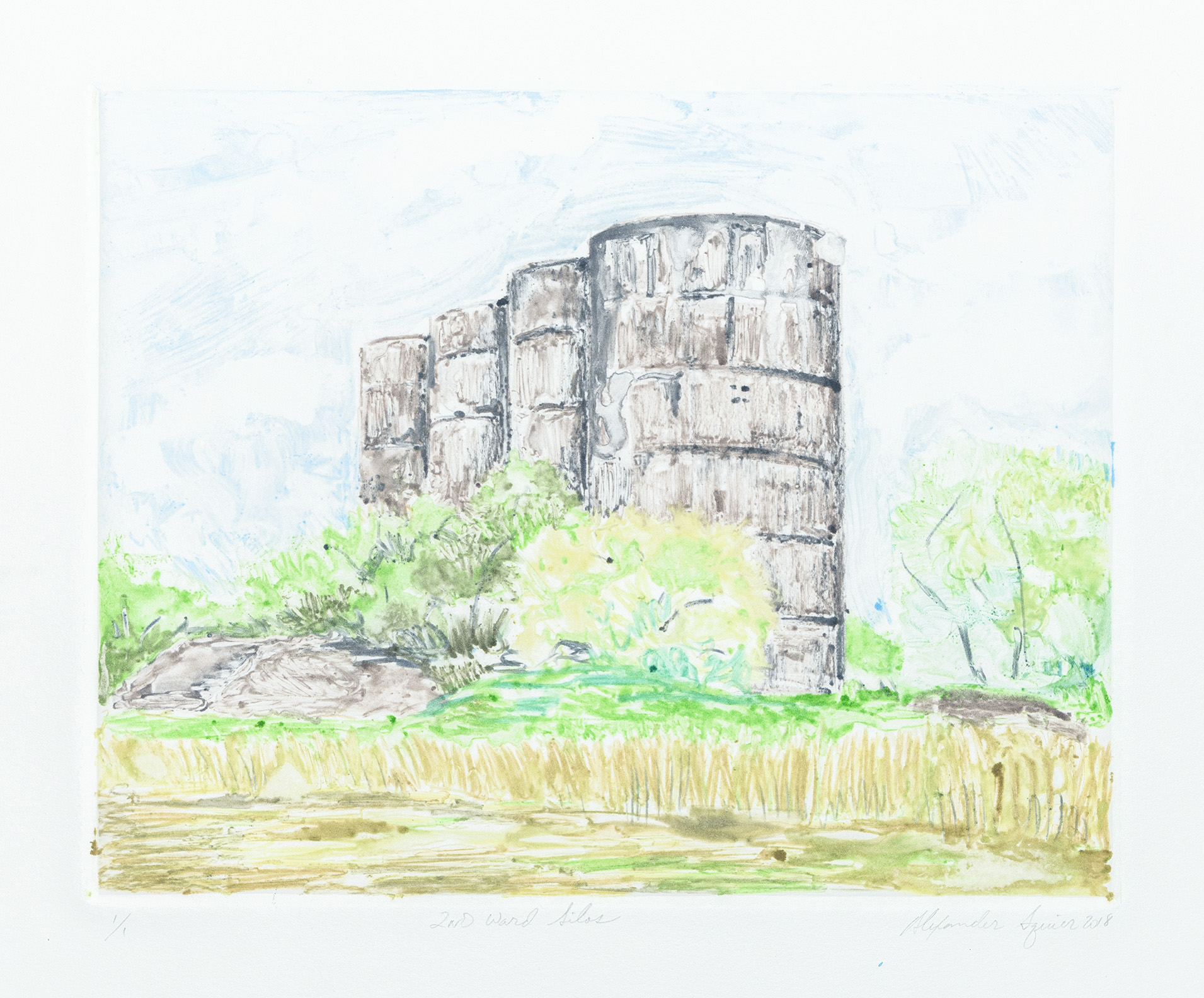 Second Ward Silos (First State)