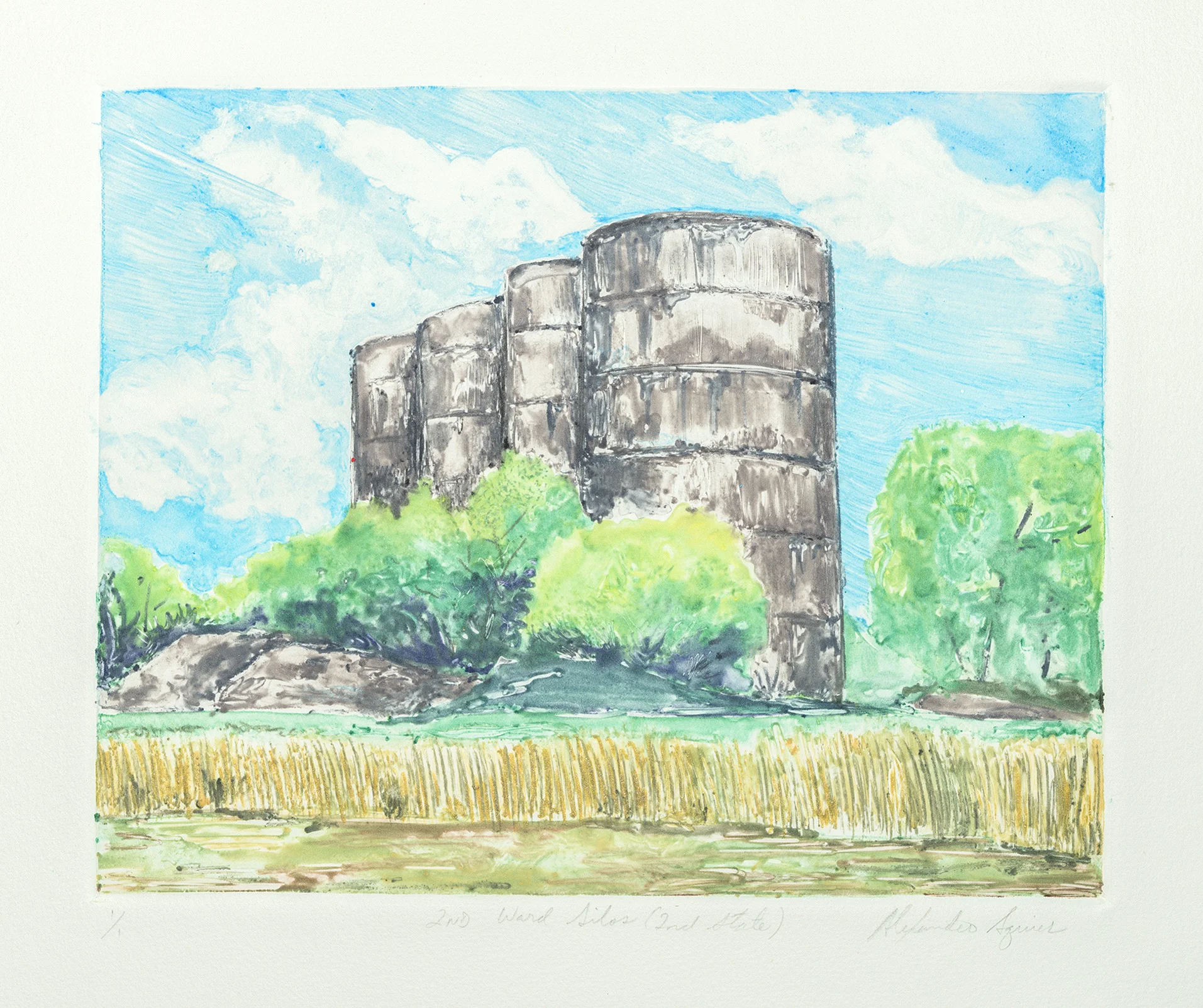 Second Ward Silos (Second State)