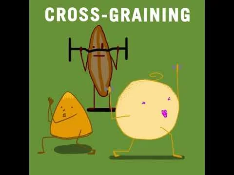 "Cross-graining power trio" GIF