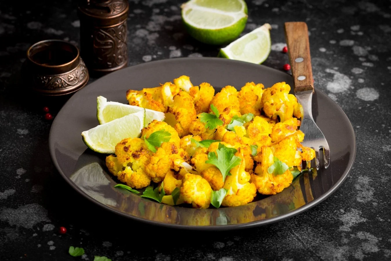 Turmeric Roasted Cauliflower