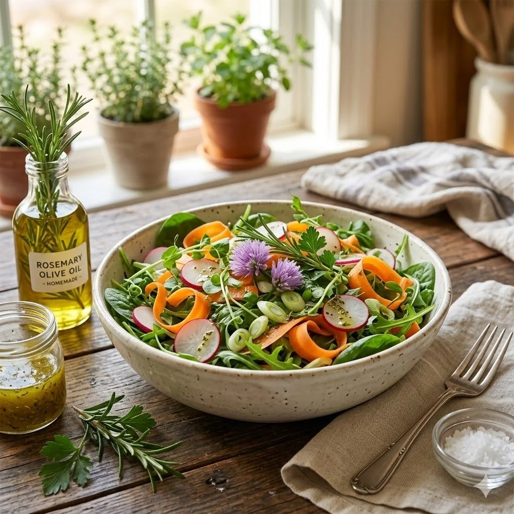 Use Your Seasonal Produce to Create a “First of Spring” Salad