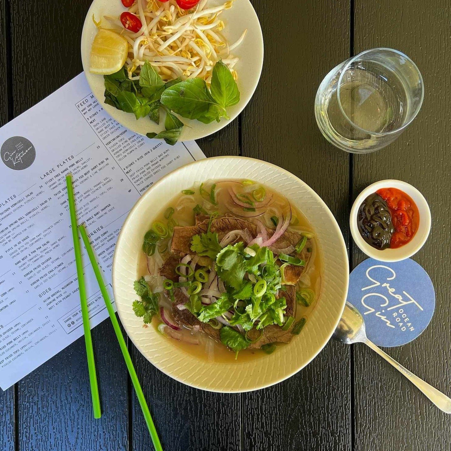 Pho Sundays are here! 🍜
Warm up with a bowl of pho, 2 spring rolls &amp; a G&amp;T for just $30 during lunch service only. 
Book your spot!