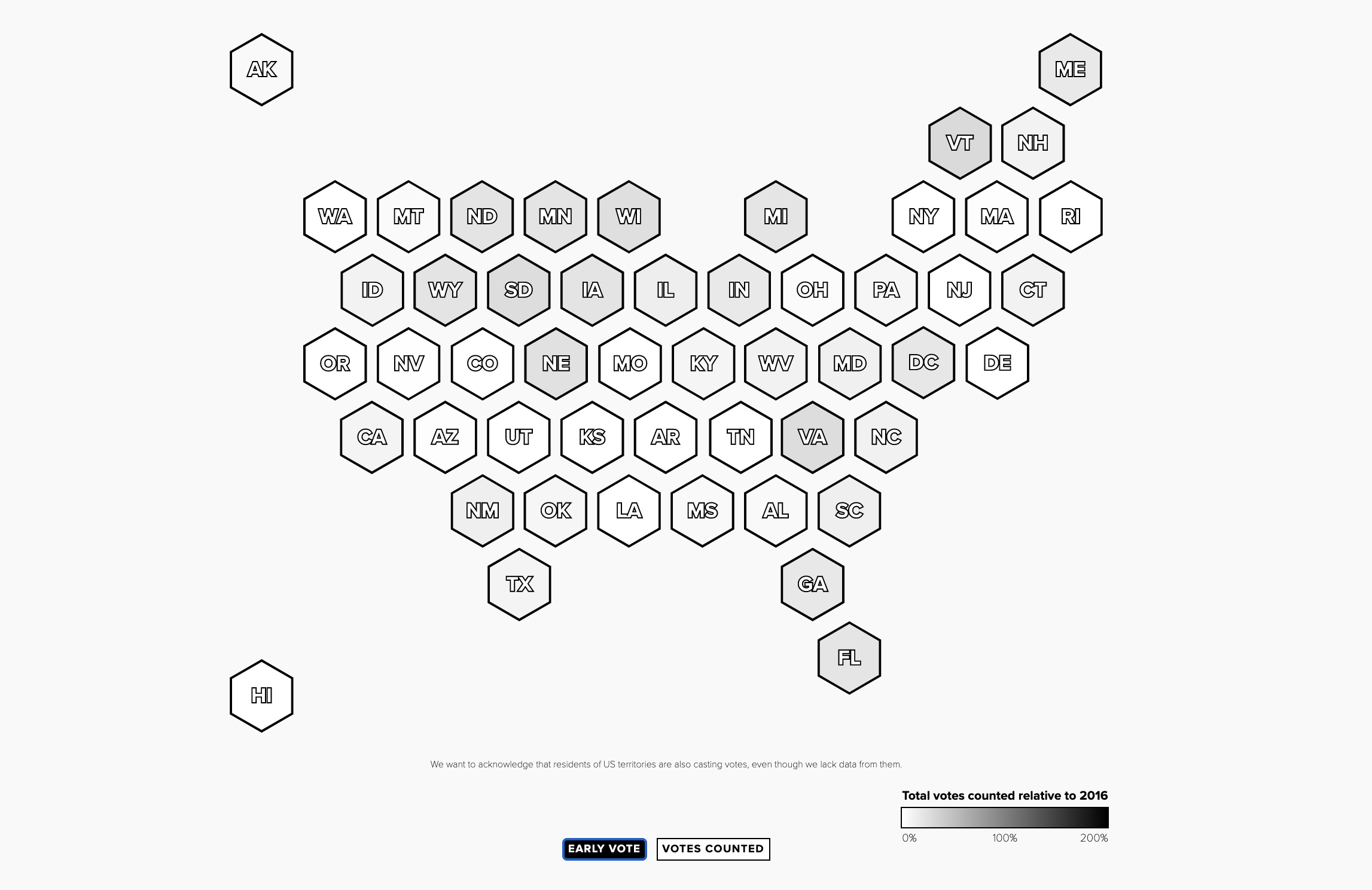 Interactive 2020 Election Results