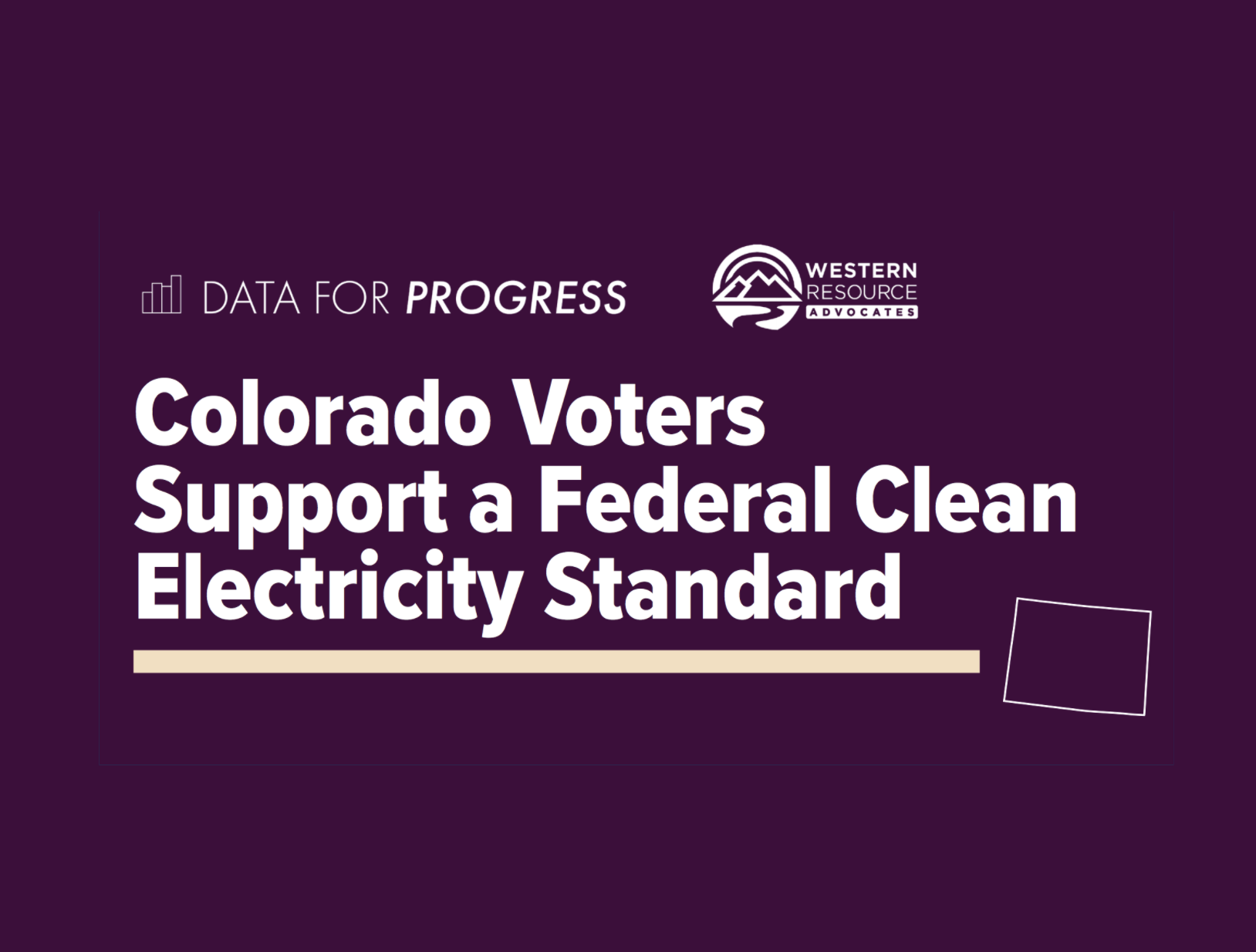 Memo: Colorado Voters Support a Federal Clean Electricity Standard