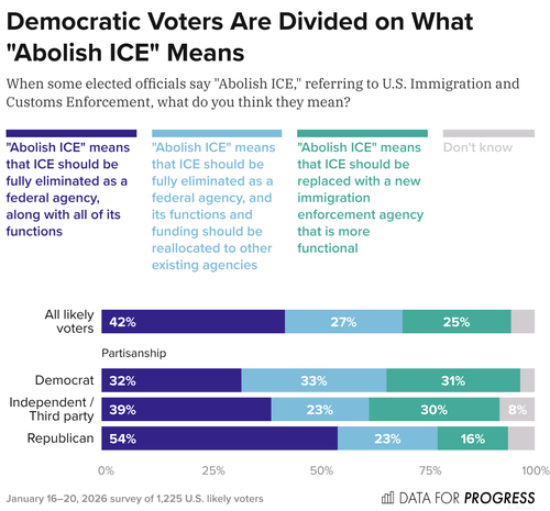 A Majority of Voters Are Unfavorable of ICE, Are Divided on What ...