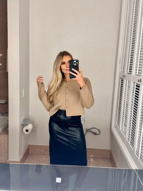 THE EDIT #5 / Cardigans, Leather Skirts, and Lip Liner