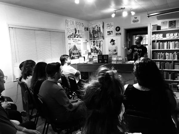 BAD MAN Launch at Open Books