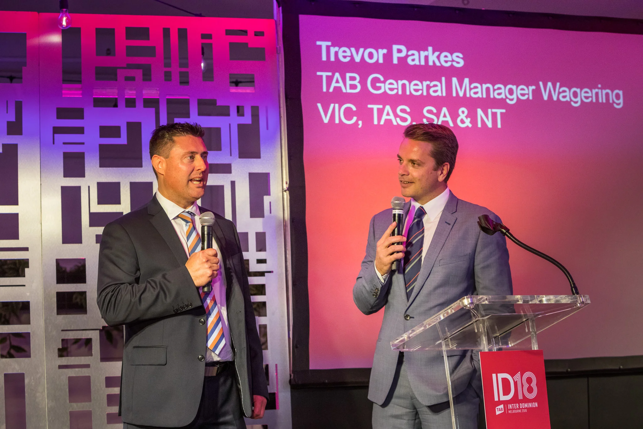 The TAB ID18 event series kicked off in style with a Welcome Cocktail Party for industry folk hosted by Michael Felgate.