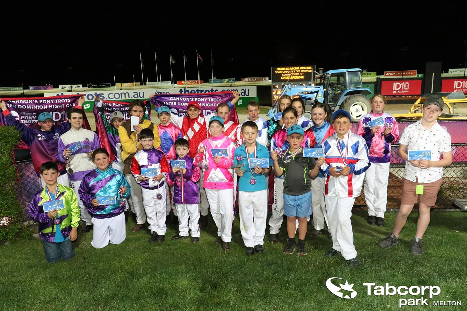 Gannon's Ponty Trots ID18 Night 1 participants and winners