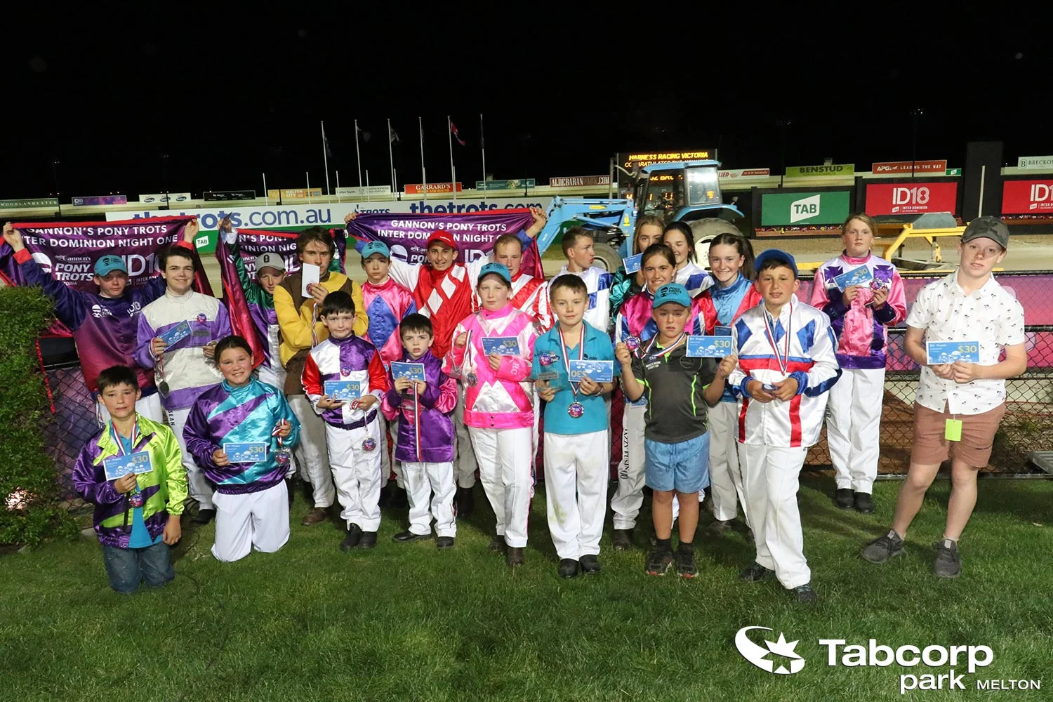 Gannon's Ponty Trots ID18 Night 1 participants and winners