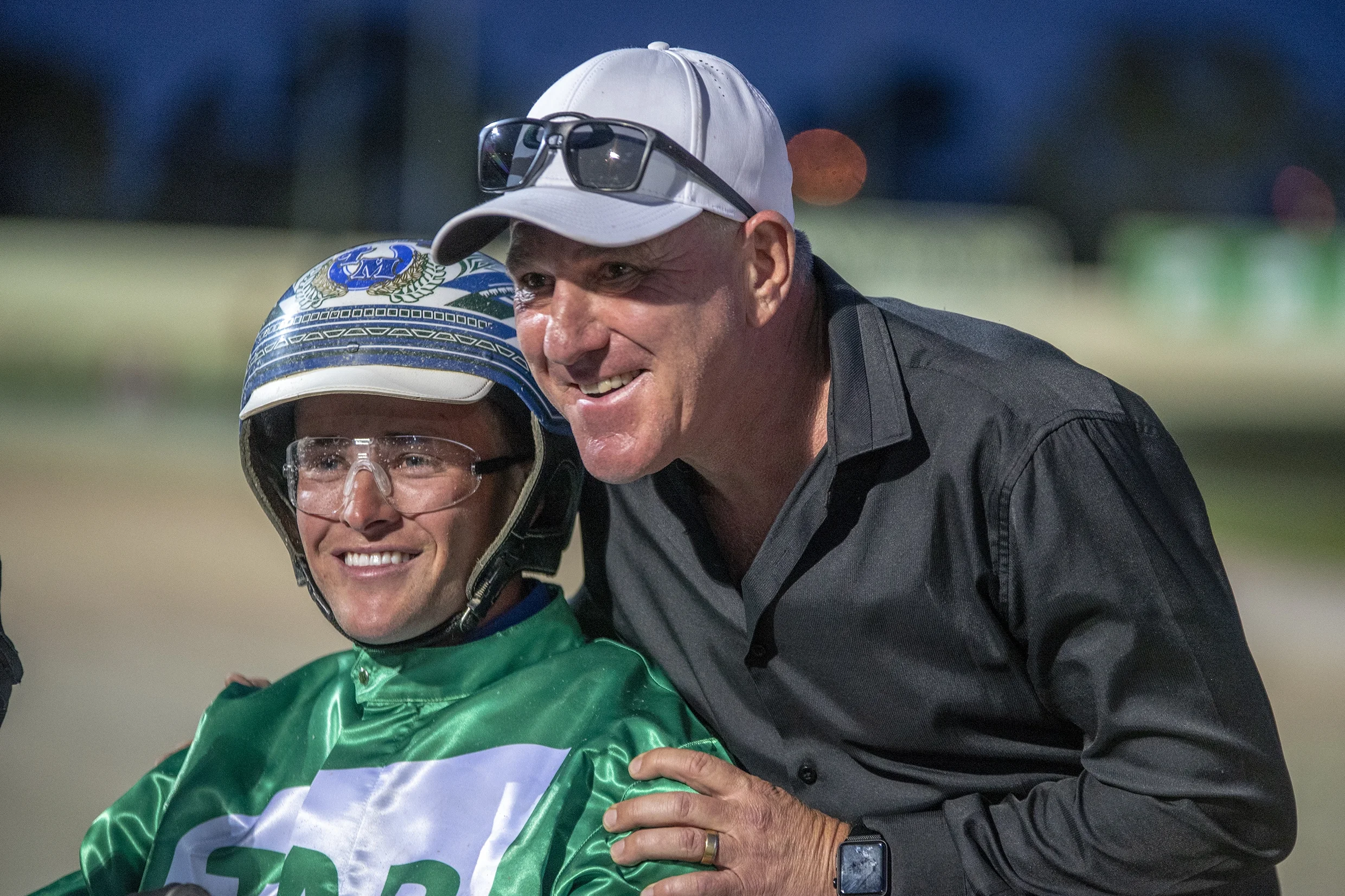 Galactic Star, the pride of Western Australia, prevails in the first heat of TAB ID18 for driver Todd McCarthy and trainers Greg and Skye Bond.