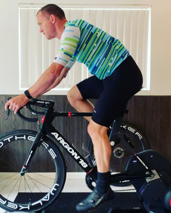 Some tweaking of Stu&rsquo;s road and TT fit. 
A few mm hear and there can make a big difference to power out put and comfort.

#bikefit #cycling #argon18bike #gianttrinity #freespeed #aeroiseverything