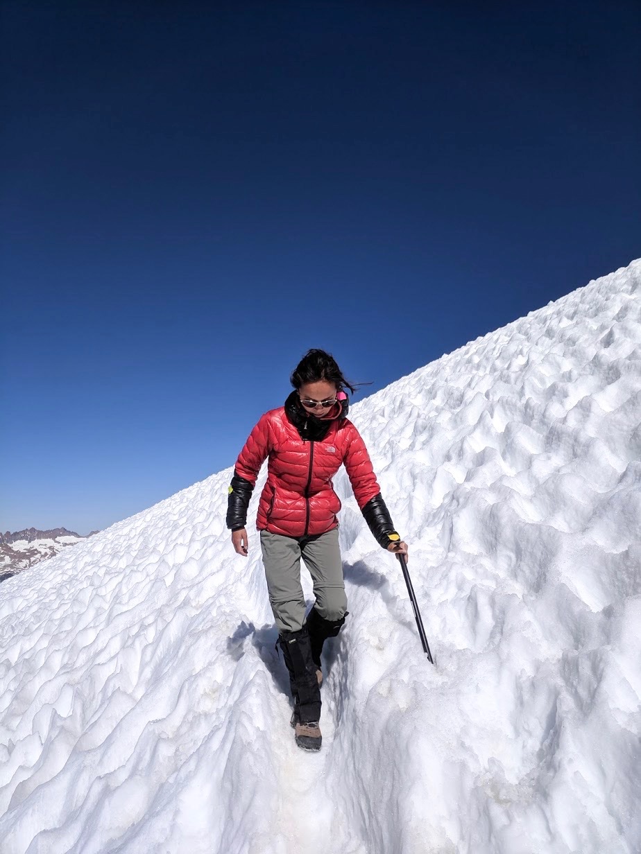 Descending the Summit: Photo by Nathan Flick