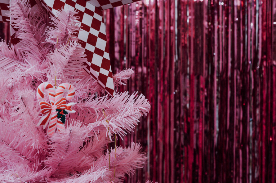 Pretty in Pink Christmas Mini's