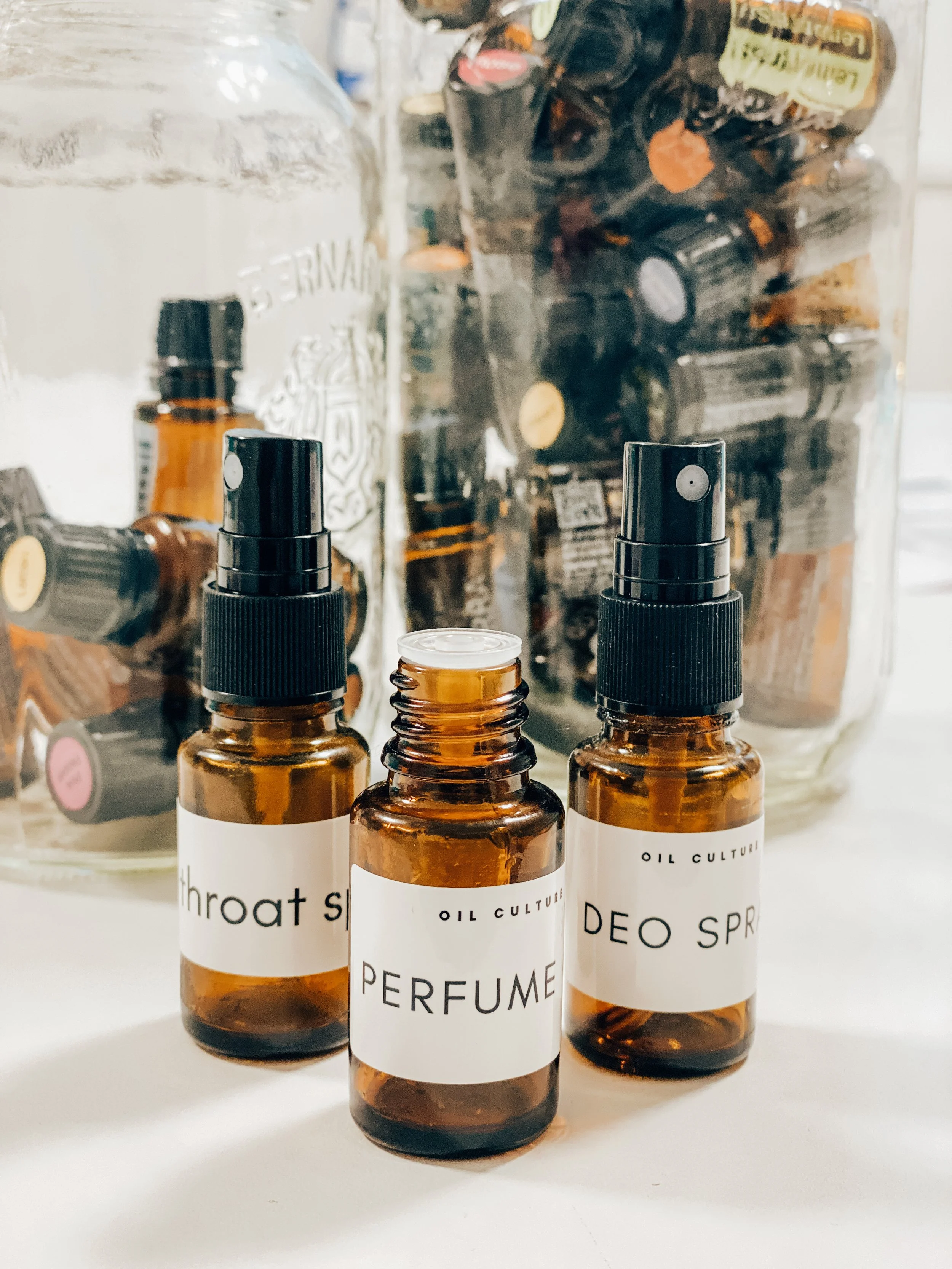 Labels for Essential Oil Bottles