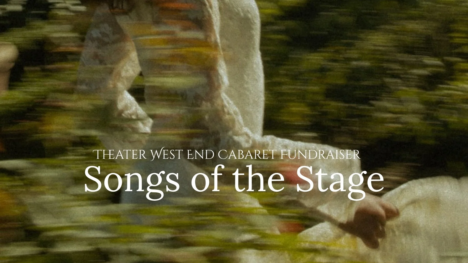 Songs of the Stage: Cabaret Fundraiser