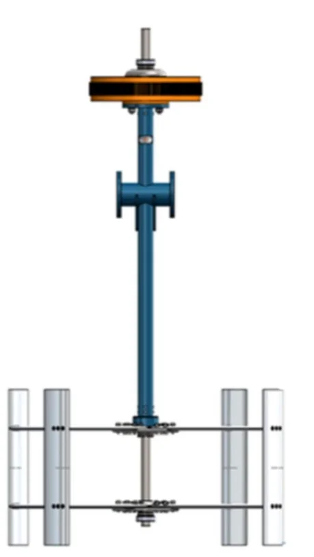 Computer rendering of hydrokinetic turbine