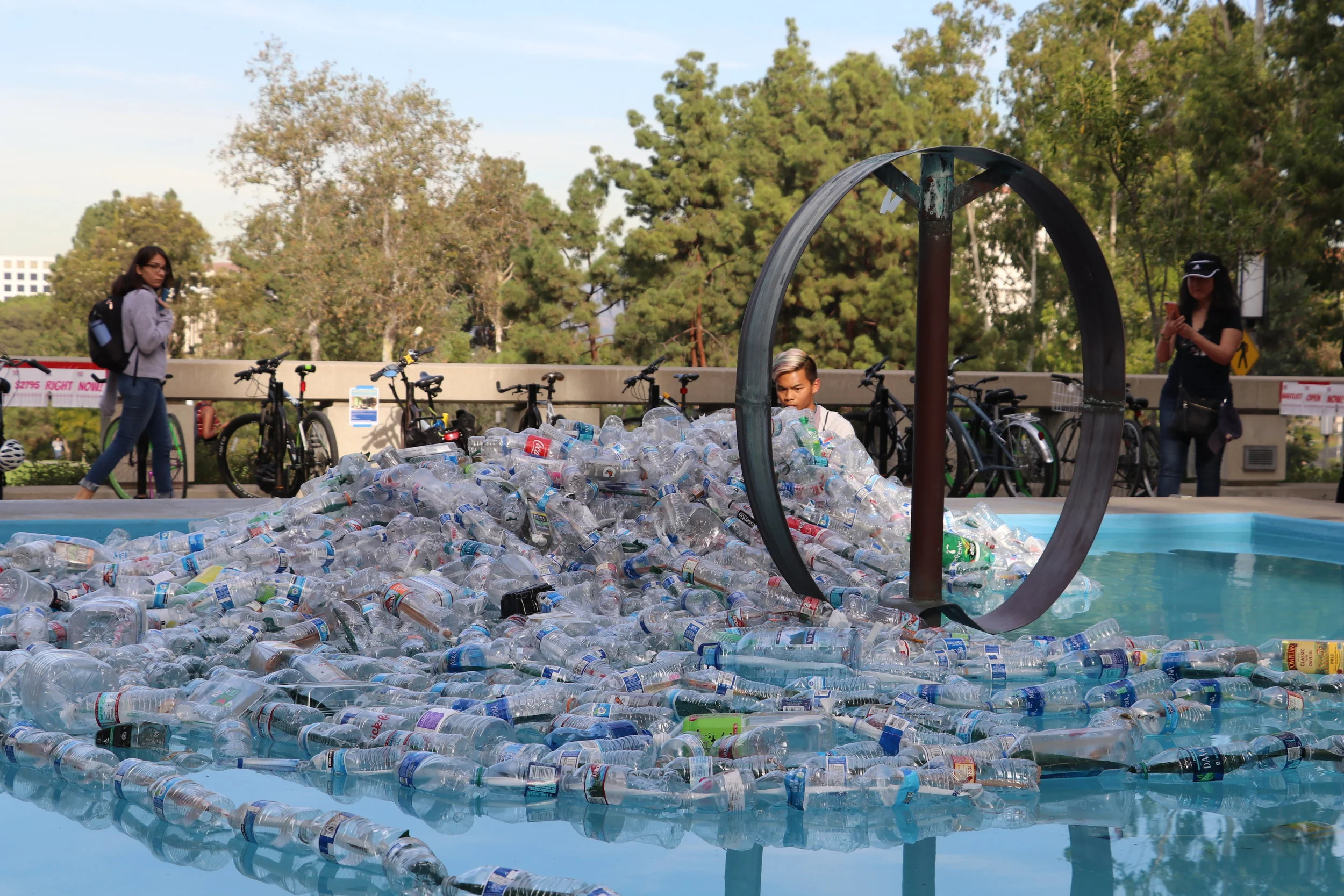 The Infinite Fountain represents boundless opportunities and hope for the future to the students at UCI. But it is also MPOP’s final destination…