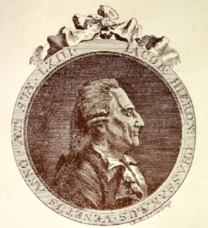 Casanova in 1788. Engraving by Johan Berka.