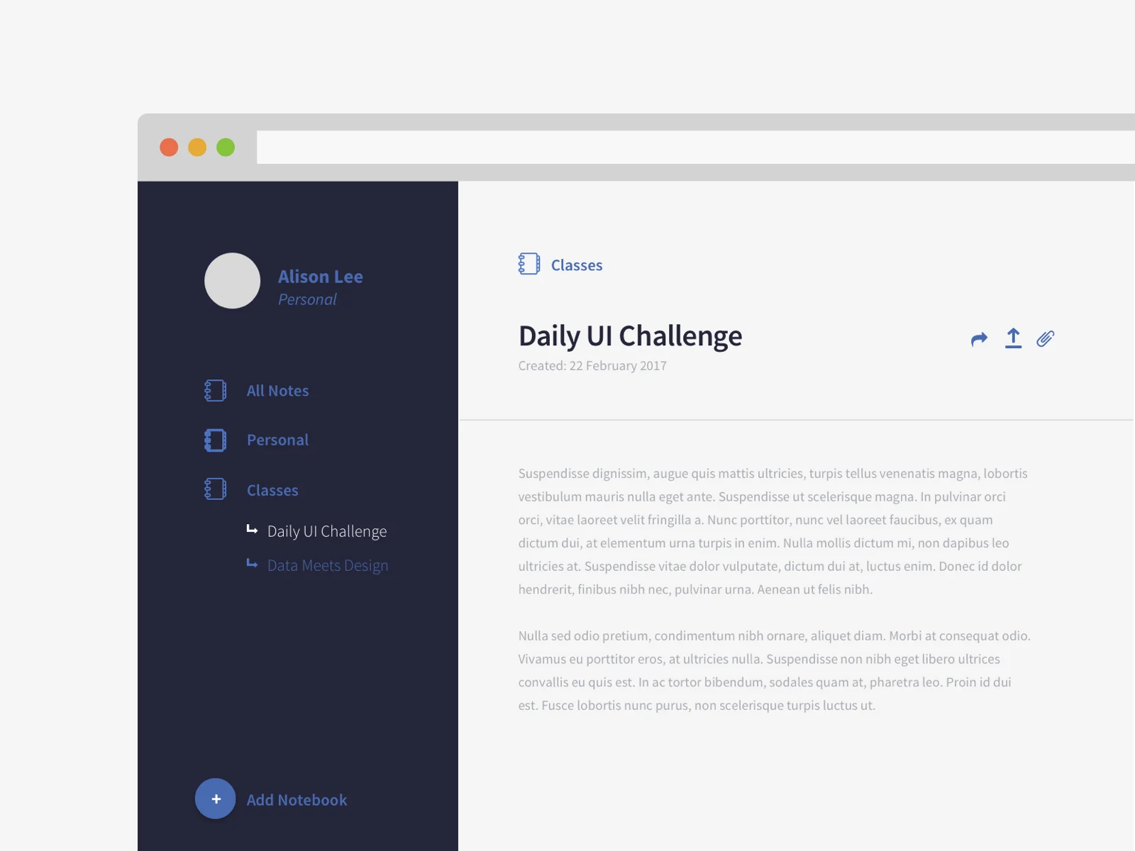 #065 - Notes Widget