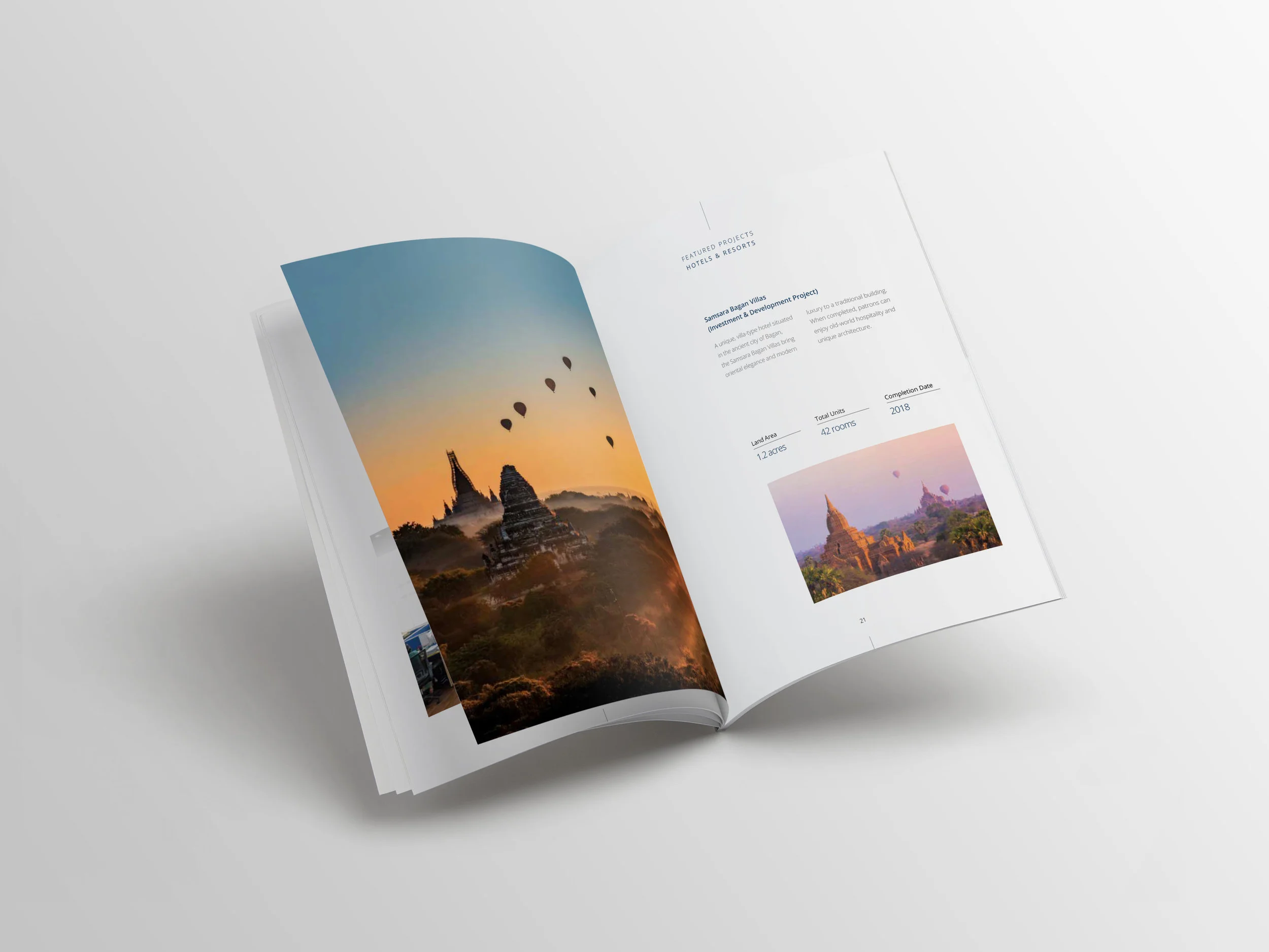 Brochure Project Description Spread