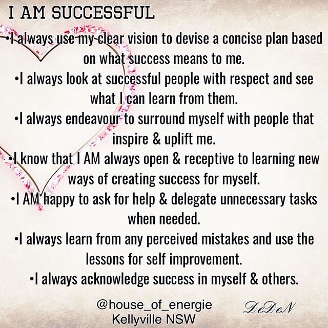 I AM Successful 
success ( noun) the accomplishment of an aim or purpose.

Words related to success:
prosperity, advance, achievement, win, accomplishment, profit, benefit, victory, gain, happiness, progress... and the list goes on! Wow 🤩 let&rsquo;