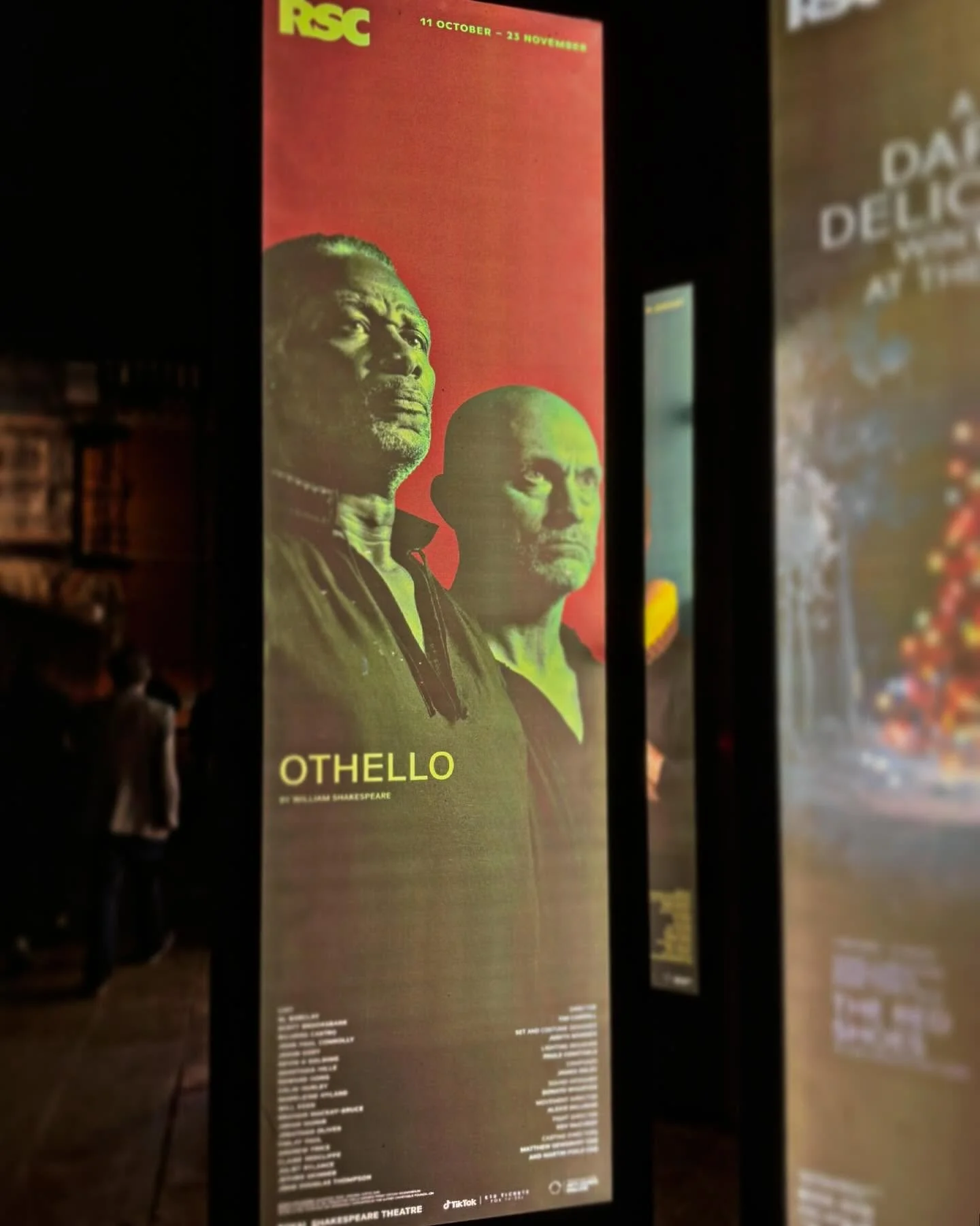 Othello at the RSC, Stratford-upon-Avon&hellip;such a treat and an incredible production. Shared with wifey, celebrating our 15th wedding anniversary. Good times. #shakespeare #othello #rsc #anniversary