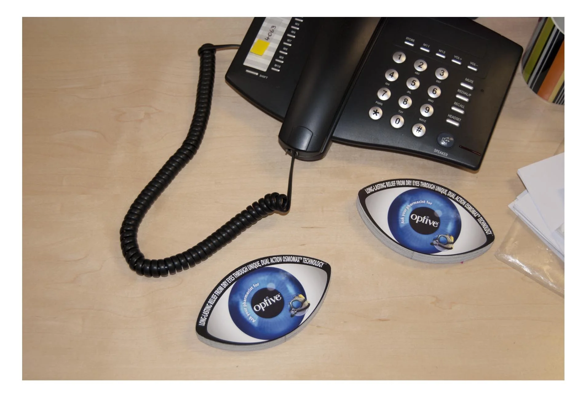 Optive post-it notes