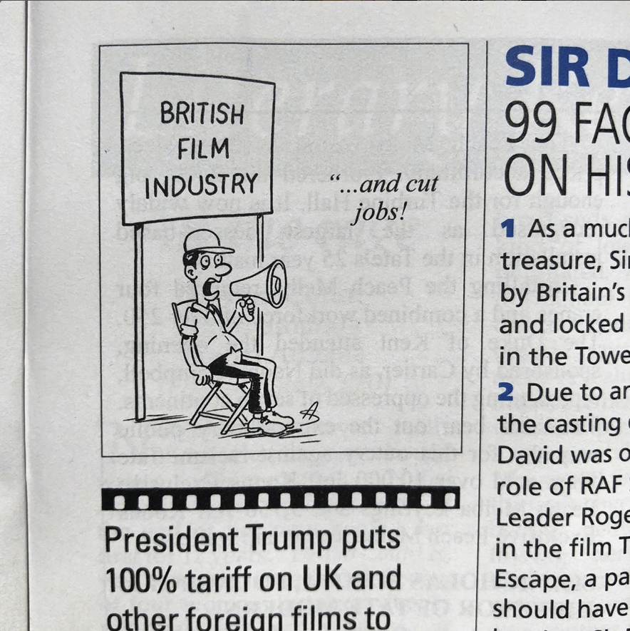 Topical cartoons