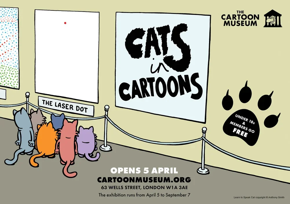  Exhibition at the Cartoon Museum in 2025. 
