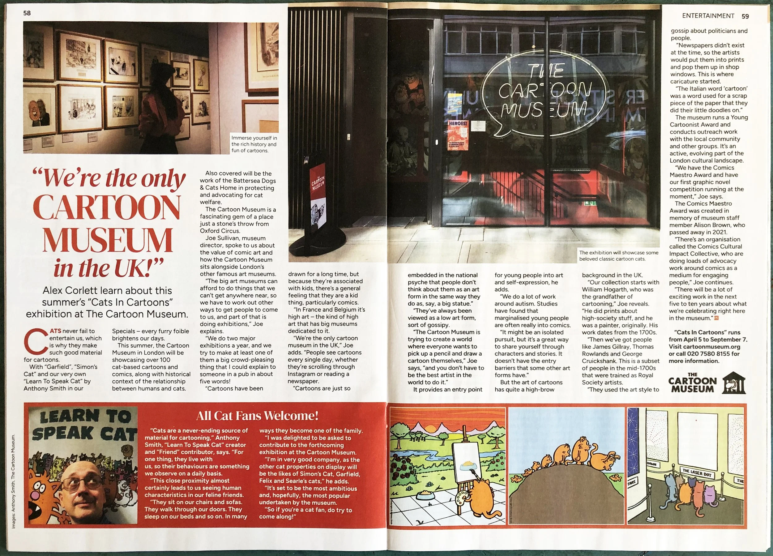  Double page spread in DC Thomson’s People’s Friend Special. 
