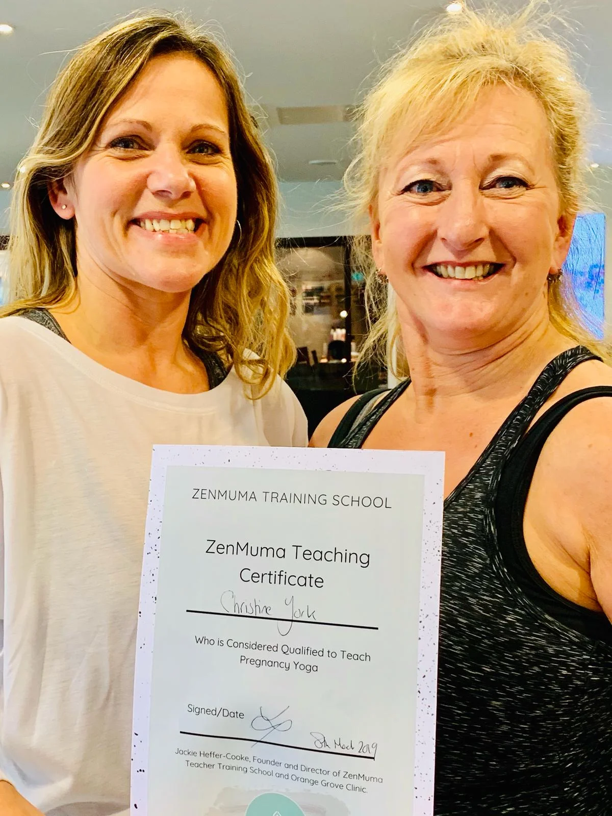 ZenMuma teacher, Chrissie (Copy)