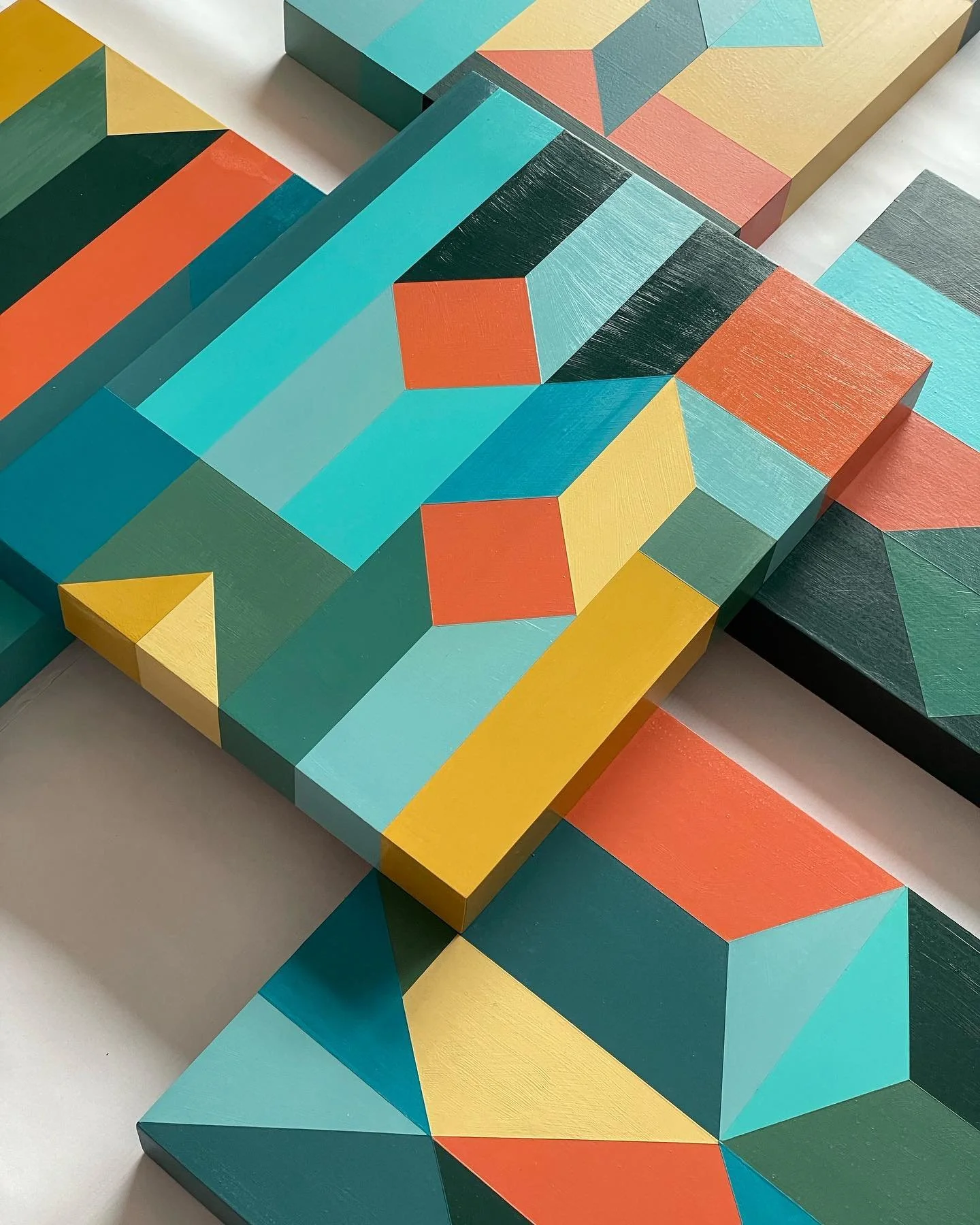 I am creating several series of small paintings, each with a unique palette of five. If you&rsquo;re interested in a special palette that connects with your project, please send me a direct message.
.
.
.
.
#paintingoftheday #acrylicpainting #acrylic